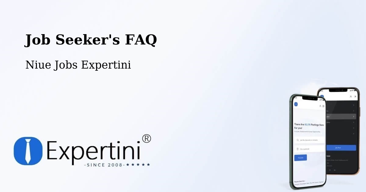 Job Seeker FAQ – Niue - Niue Jobs Expertini