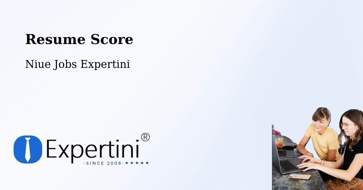 Resume Score & Job Description Match Tool – Niue - Niue Jobs Expertini